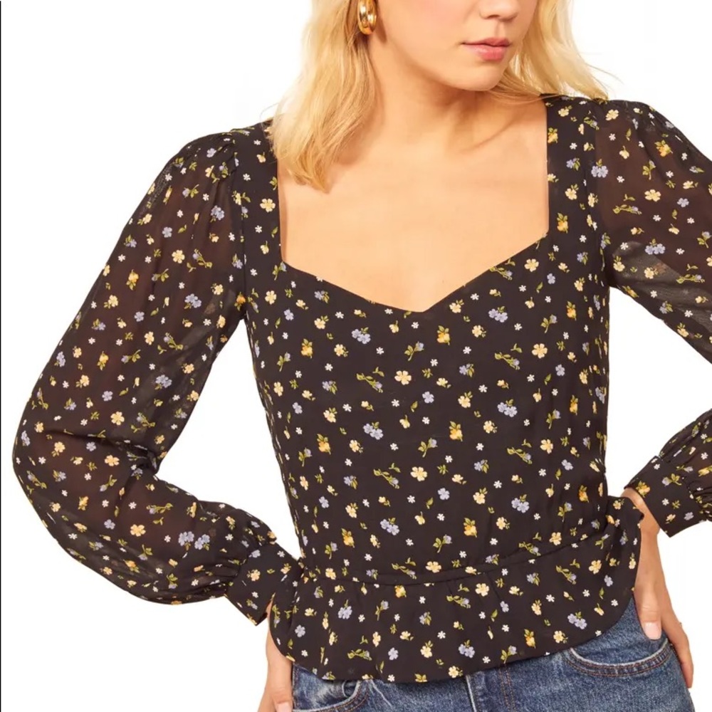 NWT reformation Valencia top